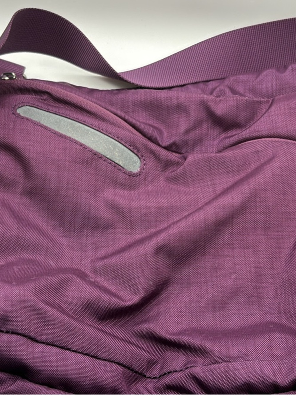Purple Shoulder Bag with Adjustable Strap - Stylish Everyday Carry